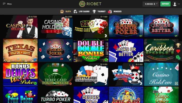 Riobet Poker