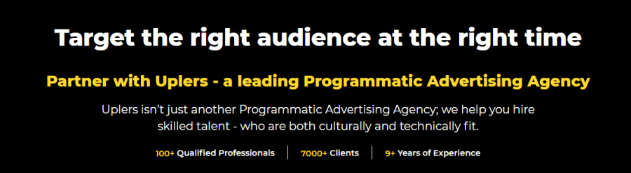 Uplers Programmatic Advertising