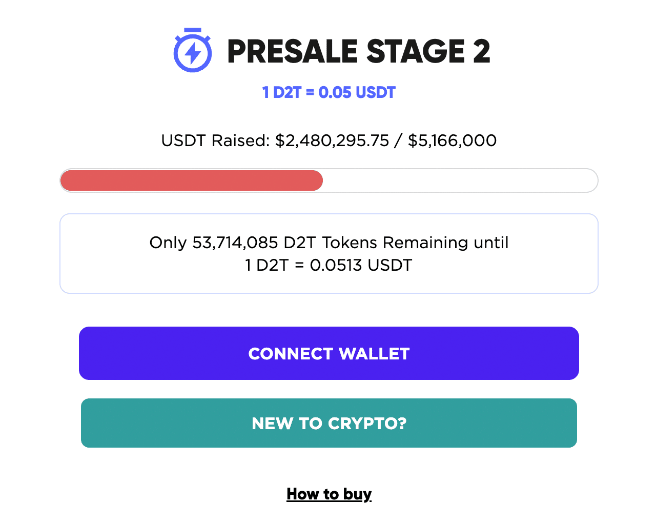 Dash 2 Trade presale