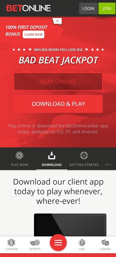 bet online live chat