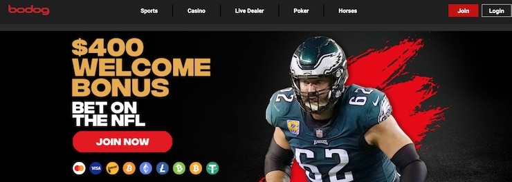 Bodog has the Biggest Selection of Betting Markets Including Custom Bet Options