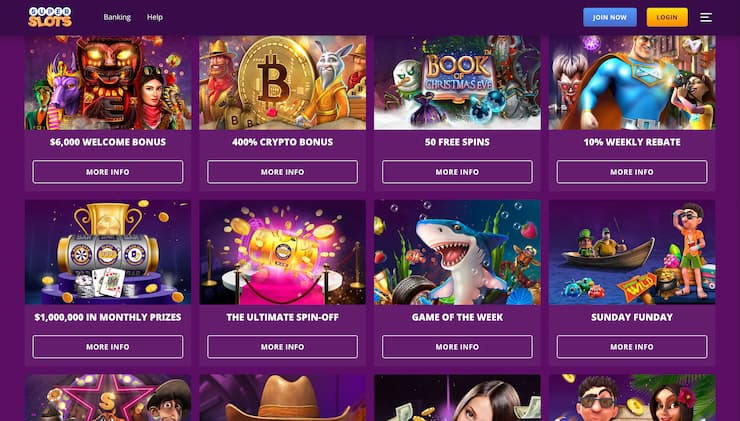 SuperSlots Casino Promotions