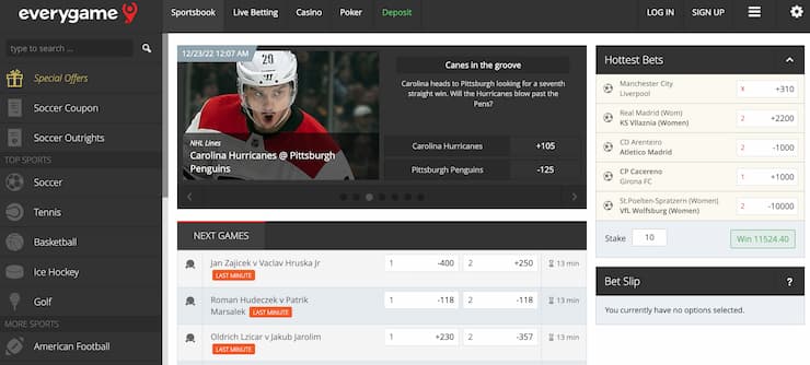 everygame best canadian sports betting sites