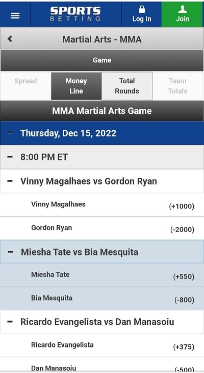 Best Mma Betting App Reddit