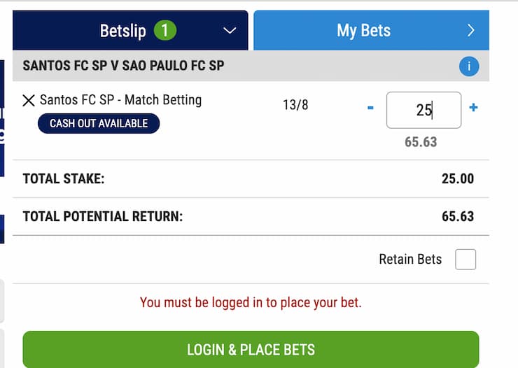 boylesports place bet