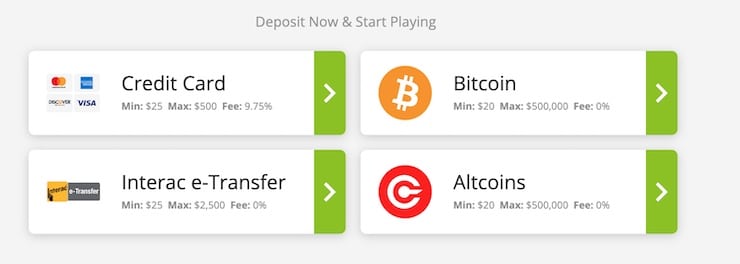 make a qualifying deposit on betonline