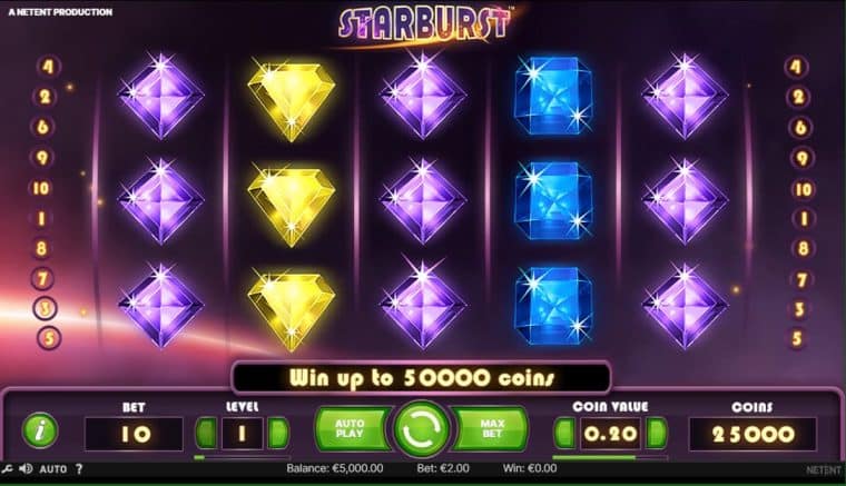 Starbust - online slots in NZ