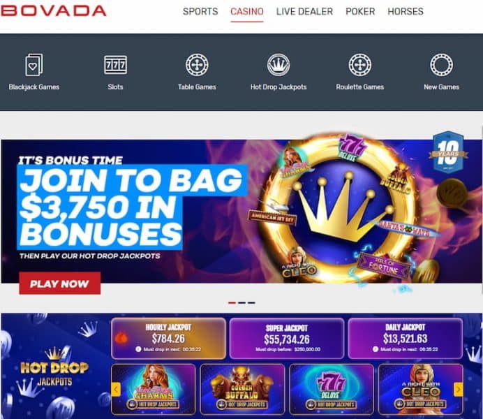 Bovada Top Michigan Jackpot Casino