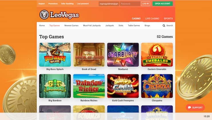 LeoVegas Casino Sweet Bonanza Slot