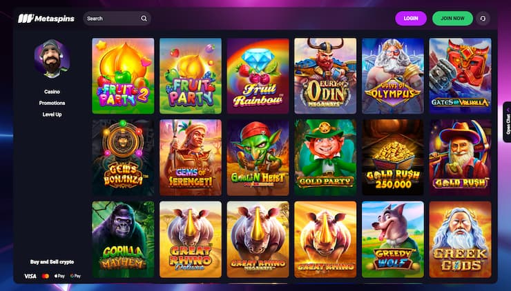 MetaSpins Casino Fruit Party 2 Slot