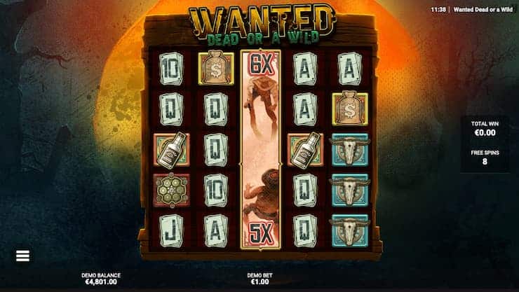 wanted slot