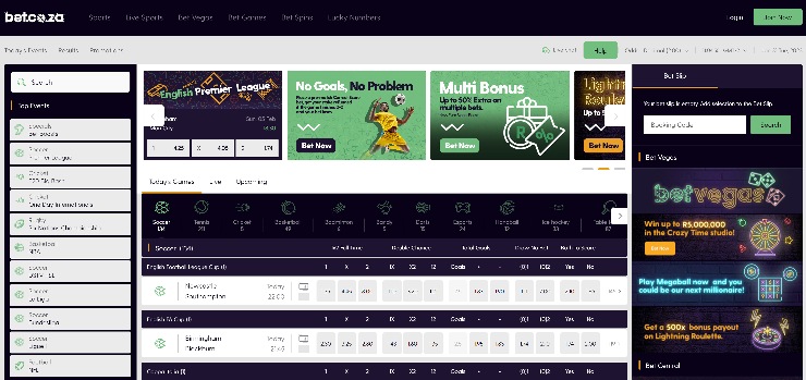 bet.co.za review - sports