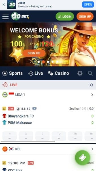 sports betting apps Philippines - 20Bet Mobile