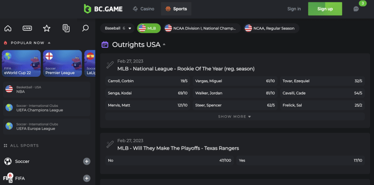 The Complete Process of BC.Game Platform