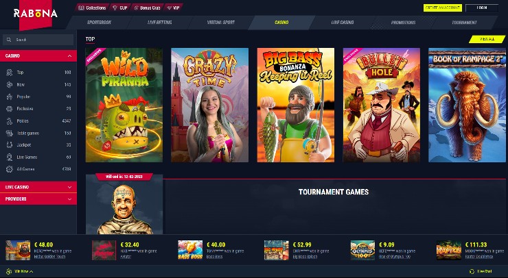 Best Paying Online Casino NZ - Rabona