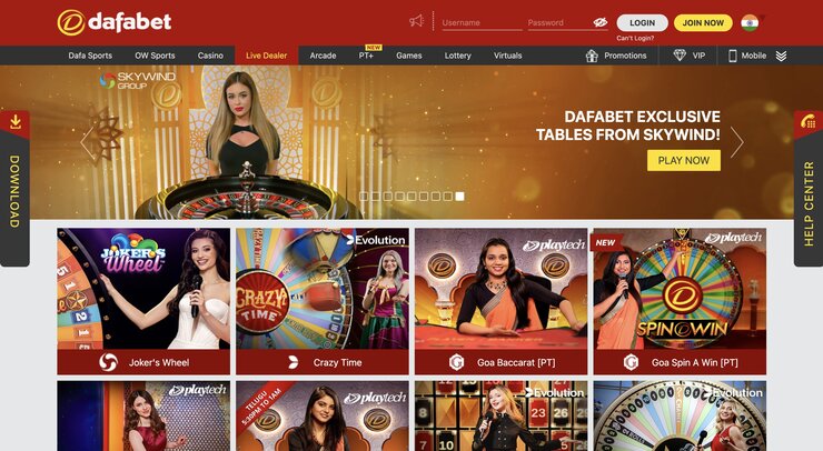 Dafabet Indian Casino