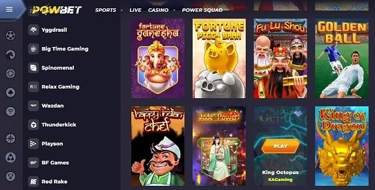 PowBet Casino Fish Game Gambling