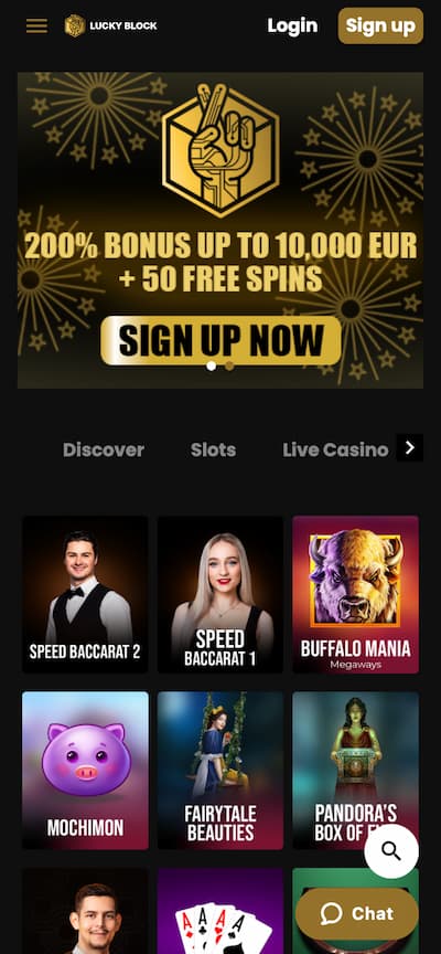 Lucky Block Casino App