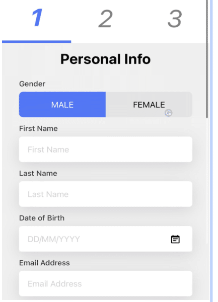 Stake UK Registration Form