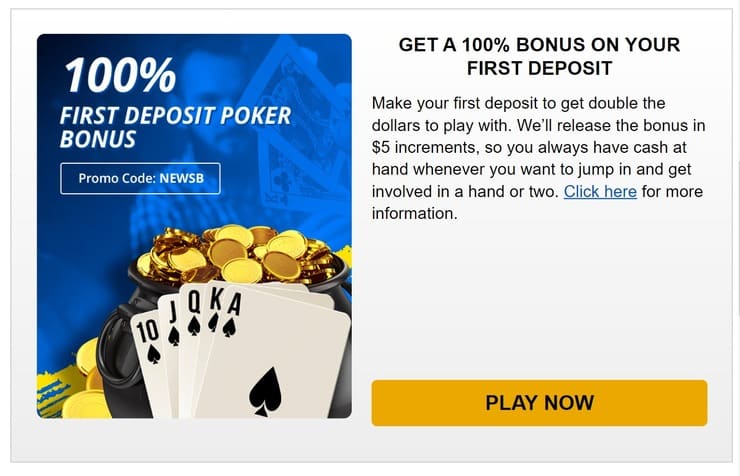 Poker Welcome Bonus