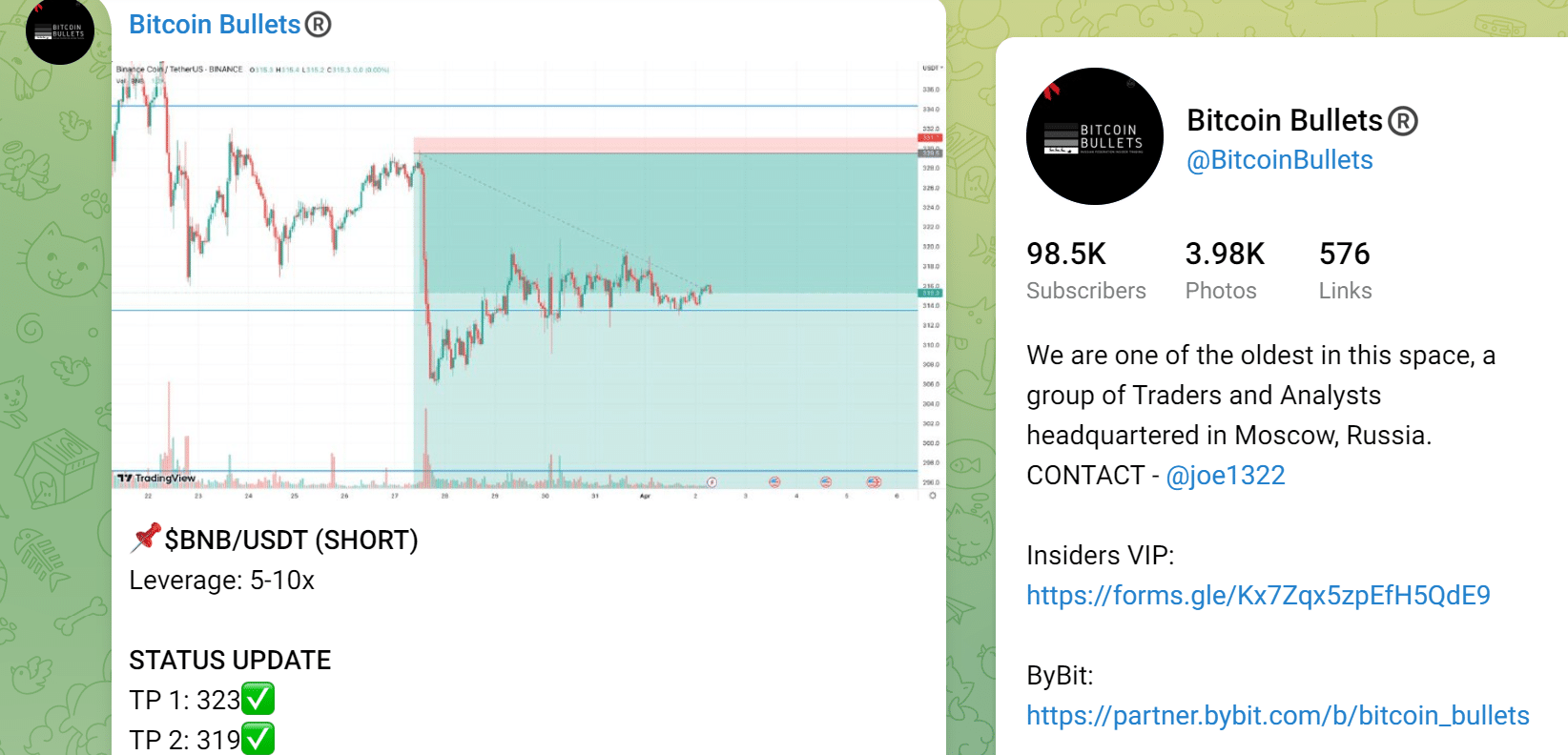 crypto bullet signals