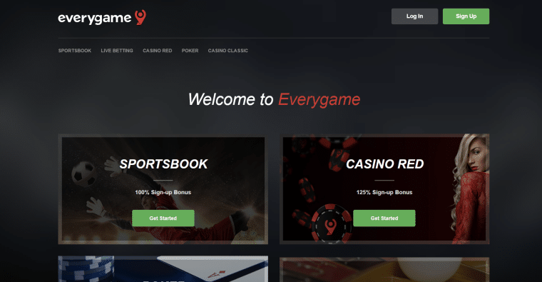 Everygame Online Casino Utah