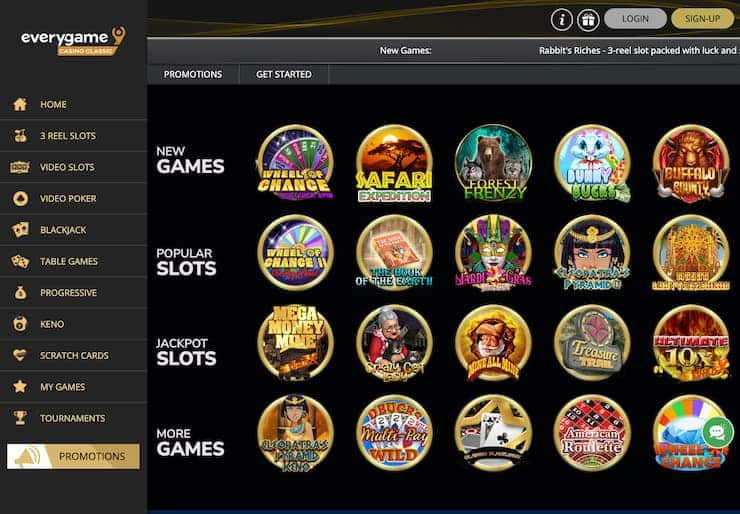 Everygame iPad casino