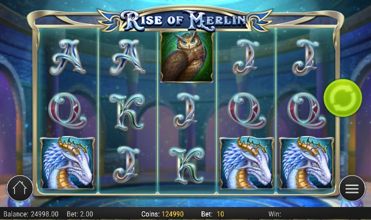 NZ pokies for real money - Rise of Merlin