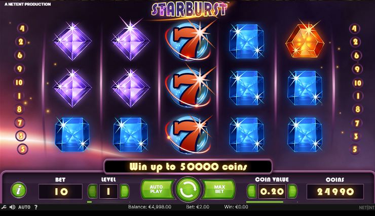 NZ pokies for real money - Starburst