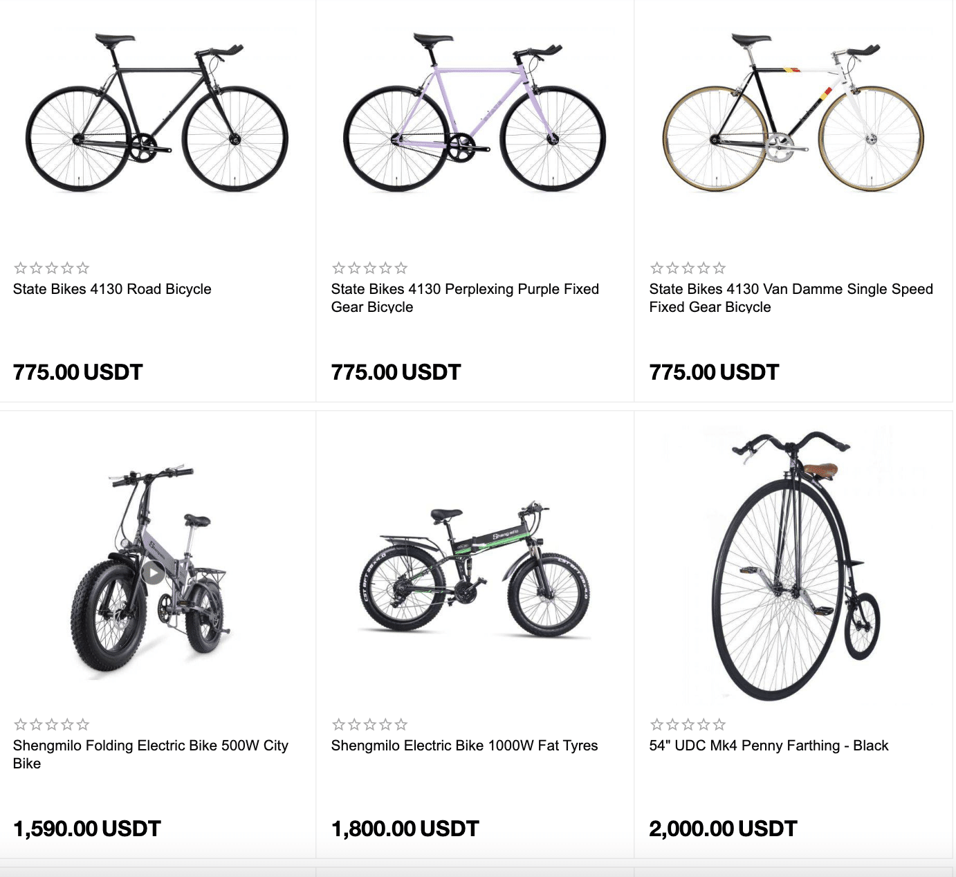 Bicycles & e-Bikes at Crypto Emporium