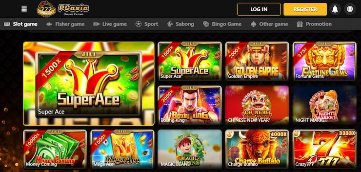 Casino free spins PG Asia