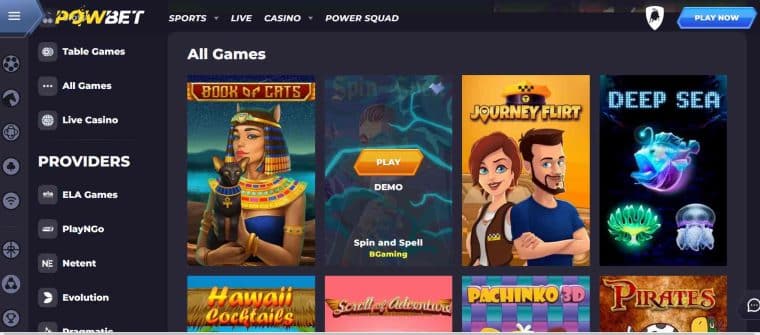 Powbet Sri Lankan casino