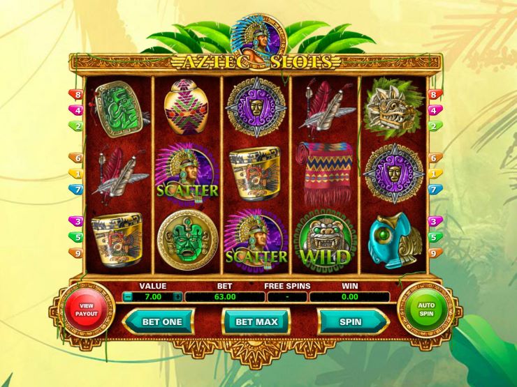 Aztec Slot Bonus Round Scatter