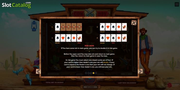 Cowboy Slot Gamble Feature