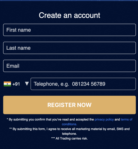 Create an Account on Immediate Bitcoin