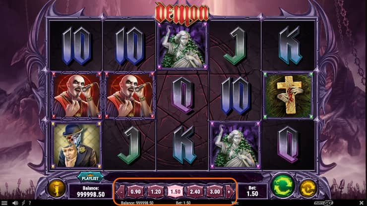 Demon slots coin value