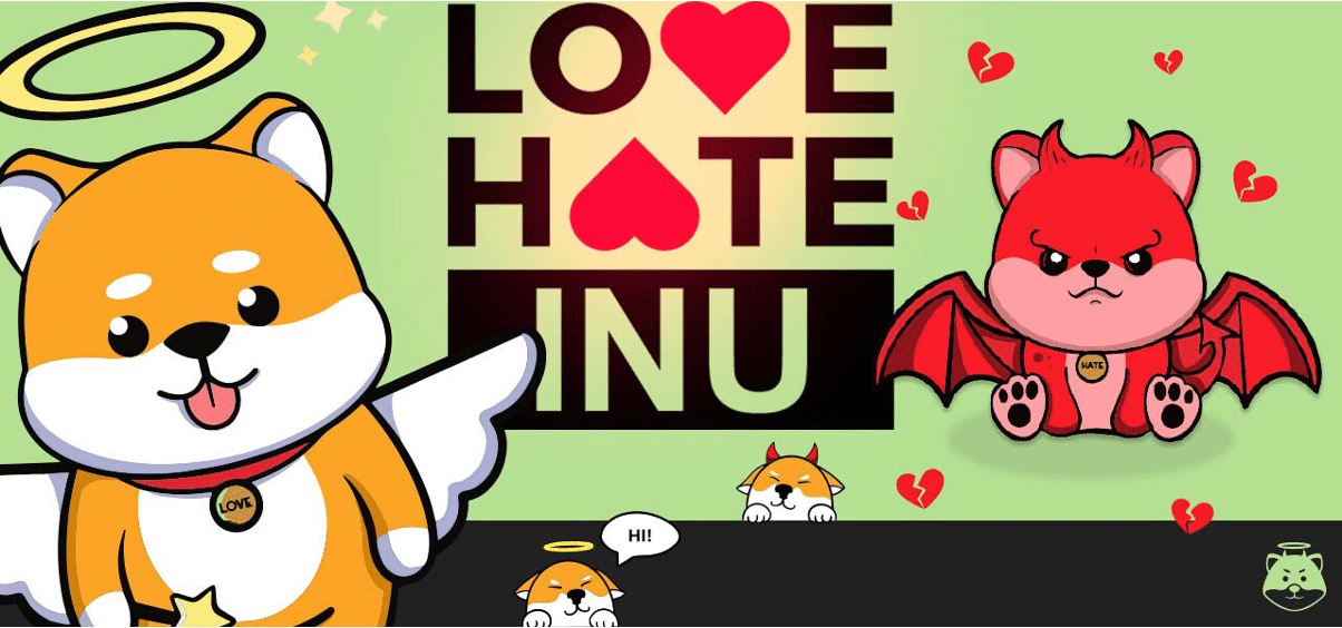 Love Hate Inu meme coins