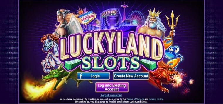 Luckyland Slots Step 1