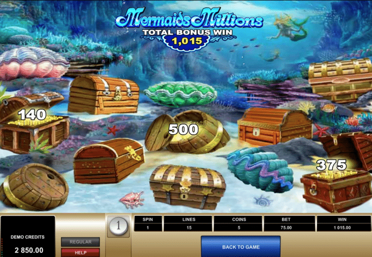 Mermaid Millions Bonus