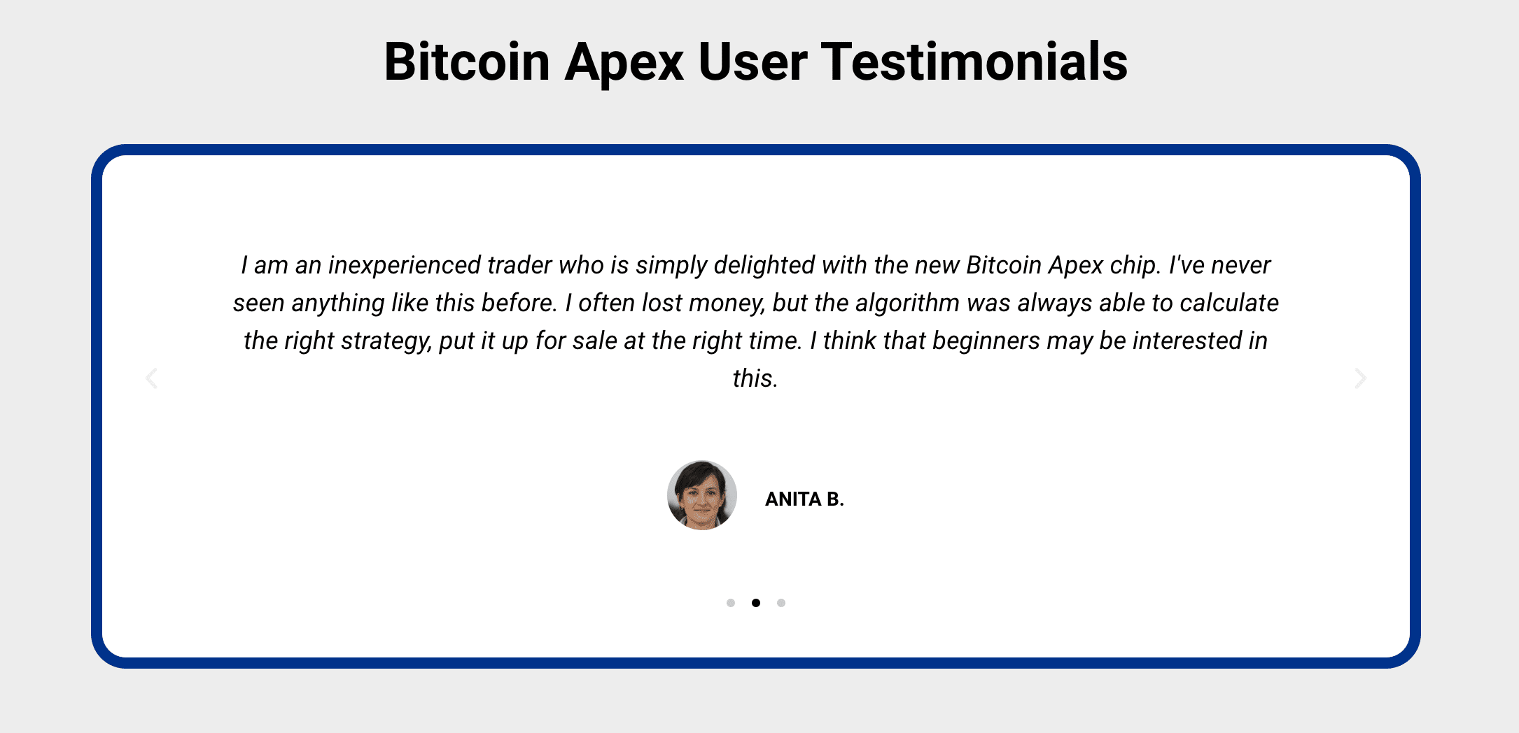 Bitcoin Apex