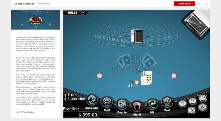 When To Hit or Stand in a Blackjack Game - Borgata Online