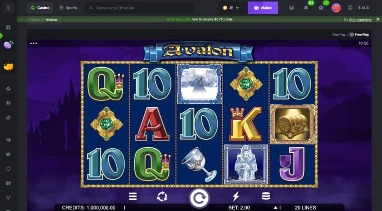 Avalon free video slots