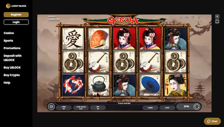 Geisha slot review