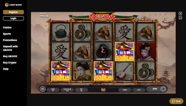 Geisha Slot Bonus Round