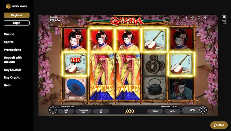 Geisha Slot Free Games