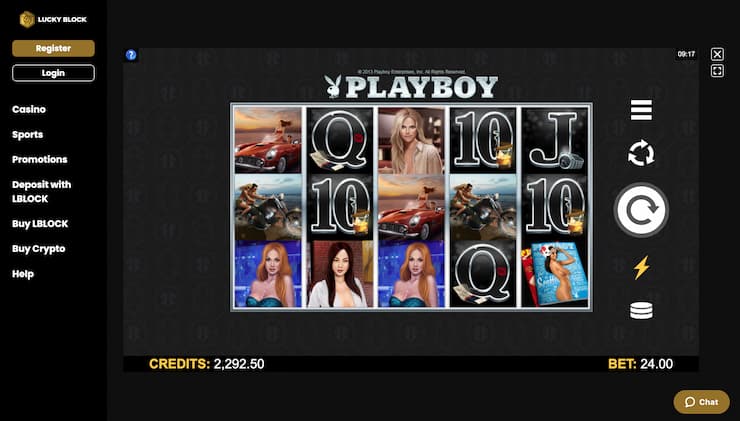 Playboy Slot Machine Set Turbo