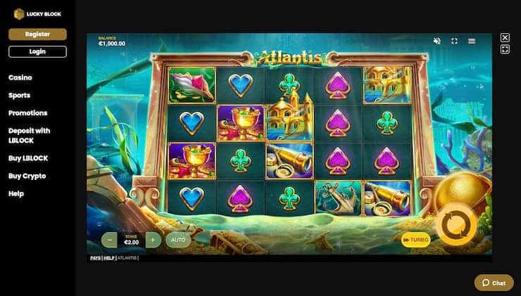 Atlantis Slot Turbo