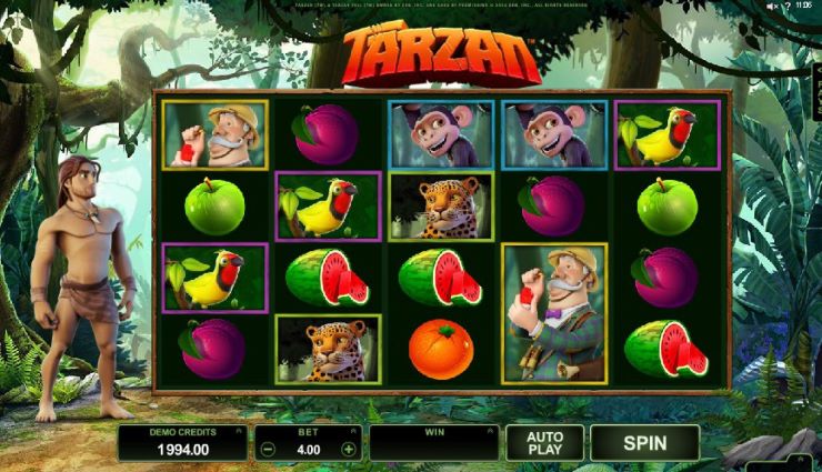 Tarzan Slot Machine