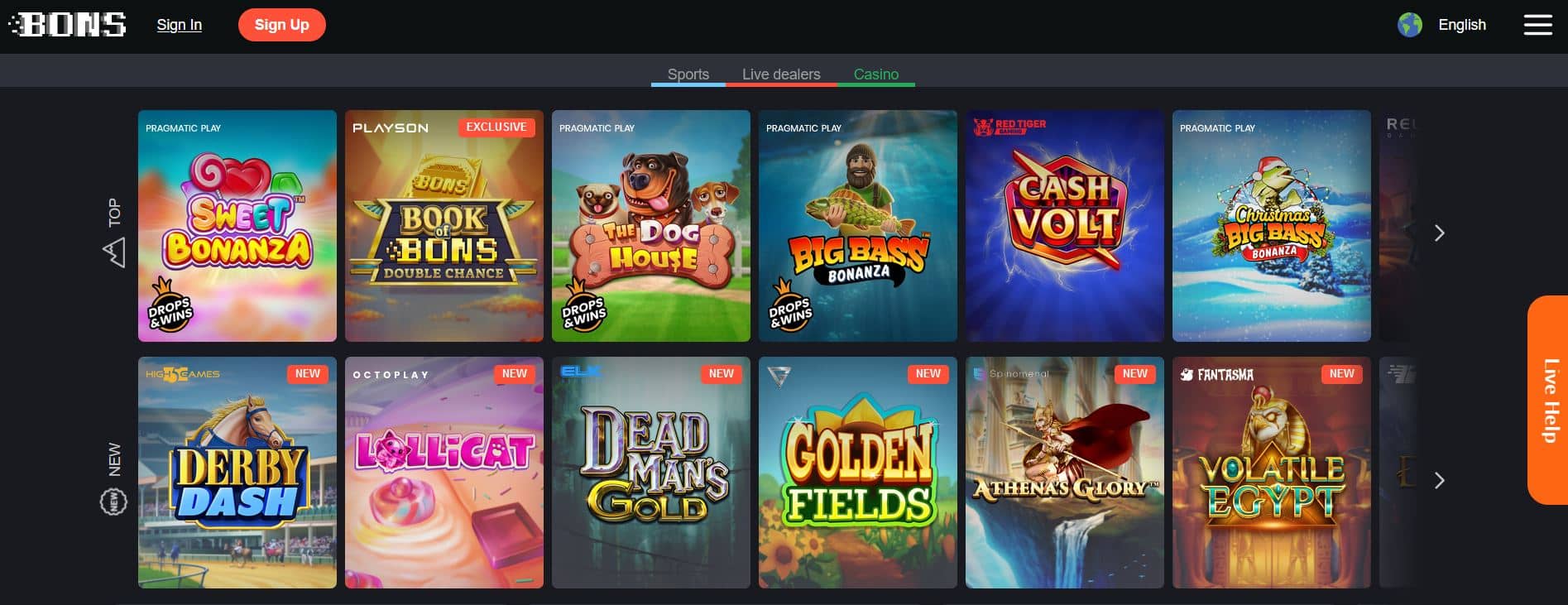 Bons casino site