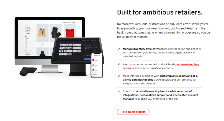 lightspeed pos system